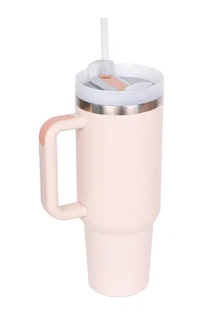 40oz Stainless steel Tumbler Solid-LIGHT PINK