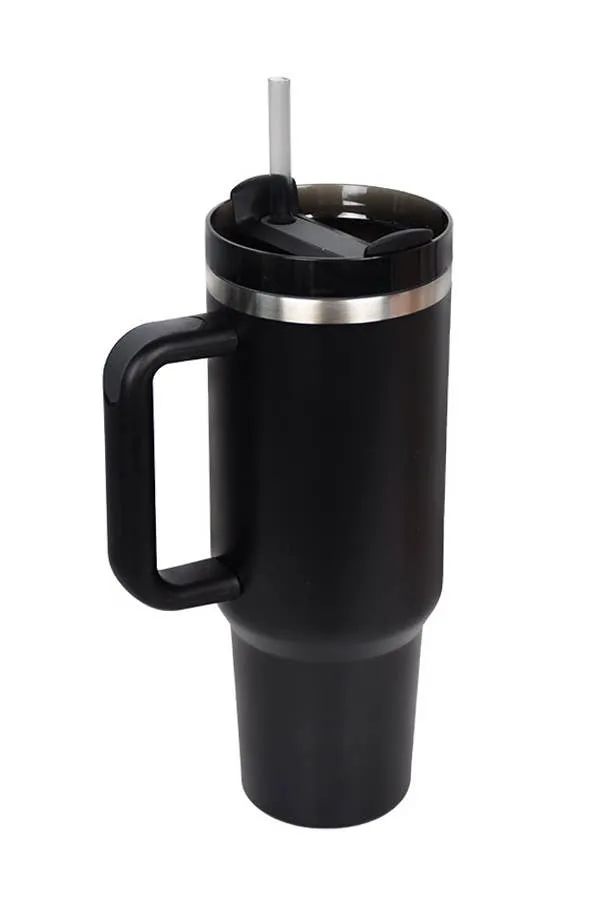 40oz Stainless steel Tumbler Solid-LIGHT PINK