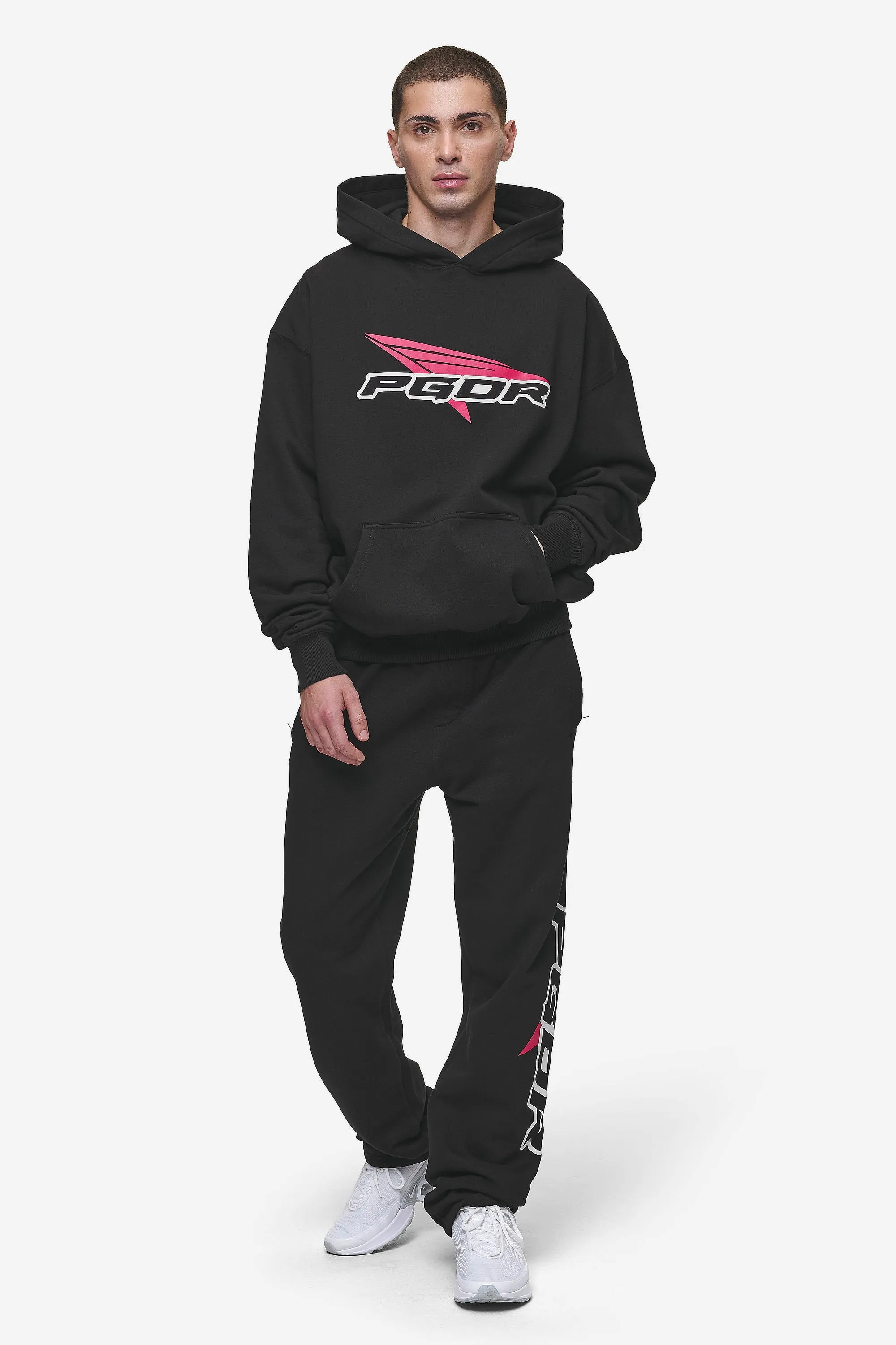 Blamor Oversized Hoodie Washed Black