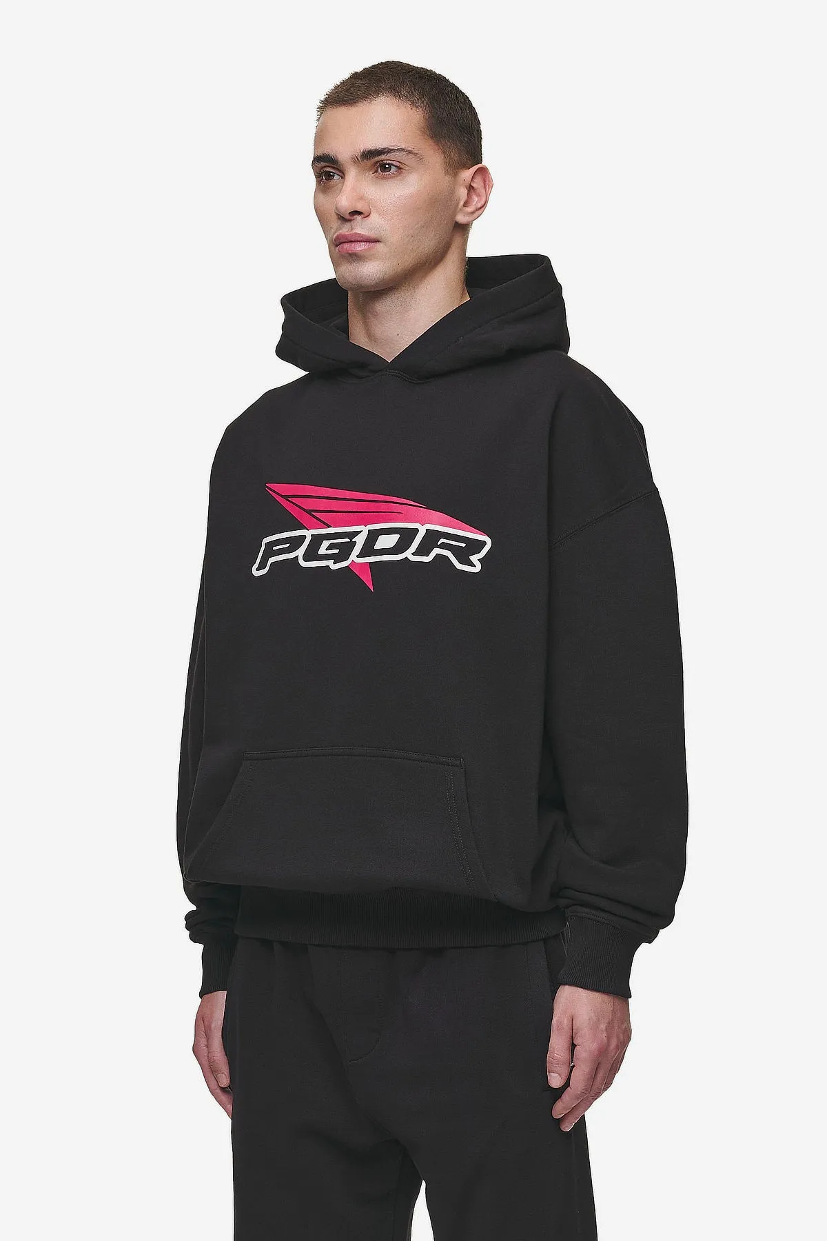 Blamor Oversized Hoodie Washed Black