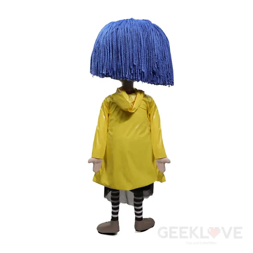 Coraline with Button Eyes (Stand) 5ft Life Size Plush