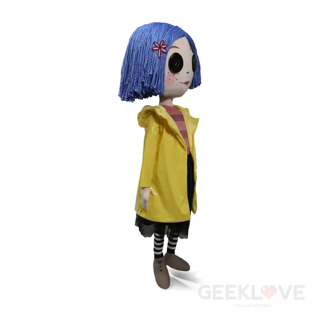 Coraline with Button Eyes (Stand) 5ft Life Size Plush