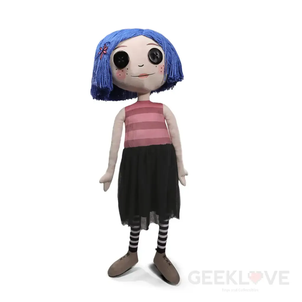 Coraline with Button Eyes (Stand) 5ft Life Size Plush