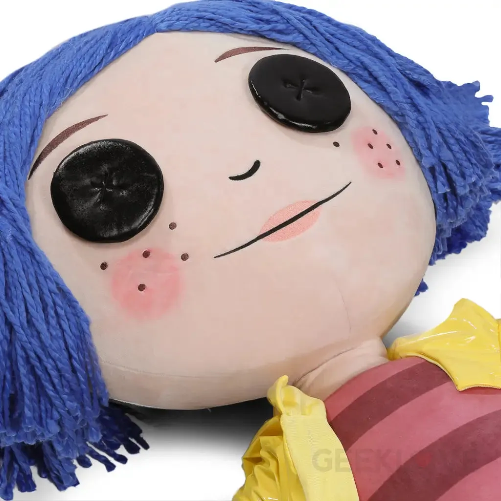 Coraline with Button Eyes (Stand) 5ft Life Size Plush