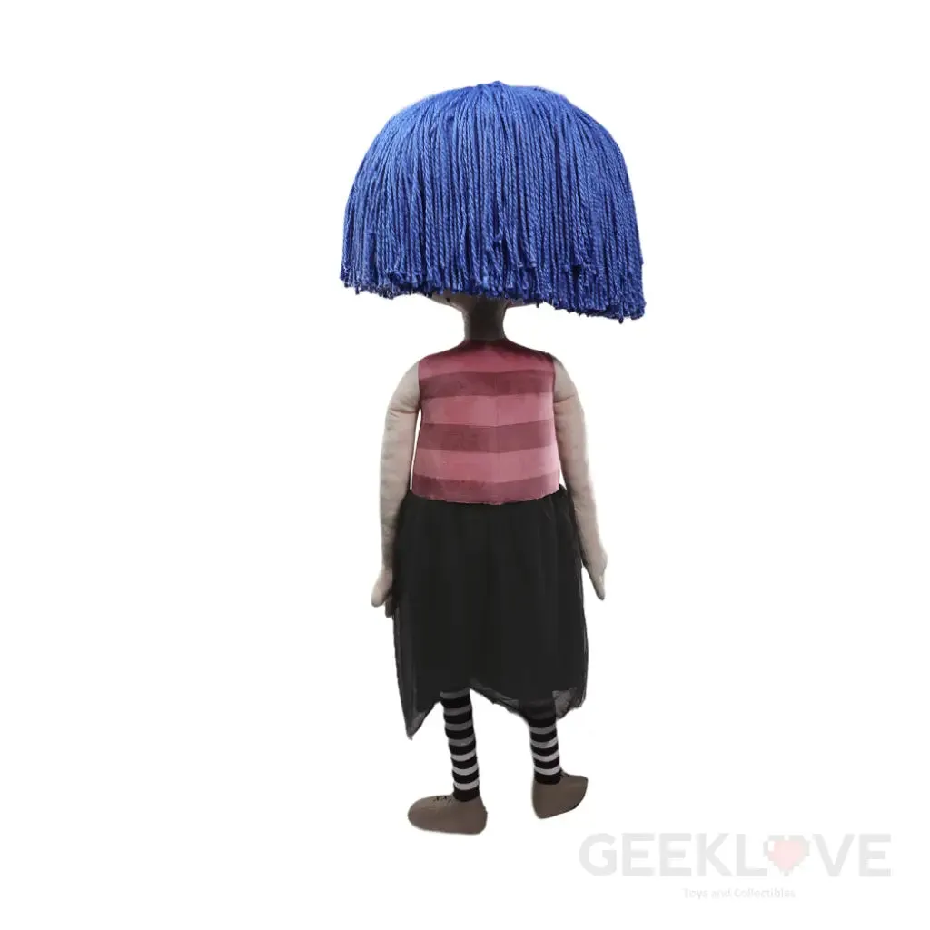 Coraline with Button Eyes (Stand) 5ft Life Size Plush